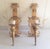 Neo Classic Wrought Iron Gilt Gothic Wall Sconces