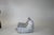 Ligne Roset Togo Two-Seat in Silver Skai by Michel Ducaroy for Ligne Roset For Sale - Image 4 of 7