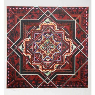 Robert Kerns Serigraph - Iznik Tile For Sale