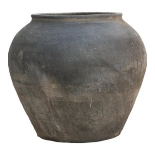 Midnight Graphite Clay Pot For Sale