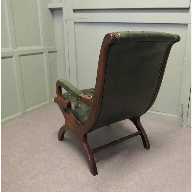 Vintage Chesterfield Easy Chair, 1960 For Sale - Image 6 of 8