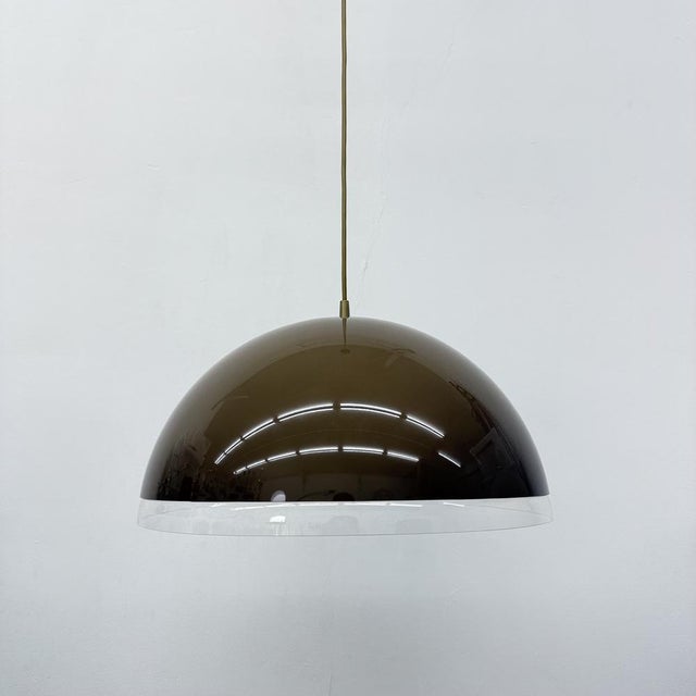 Mushroom Hanging Lamp, 1970s For Sale - Image 6 of 18