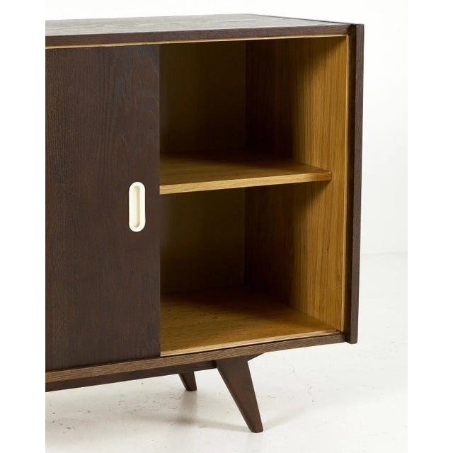 Wood U-452 Sideboard by Jiří Jiroutek for Interier Praha, 1960s For Sale - Image 7 of 11