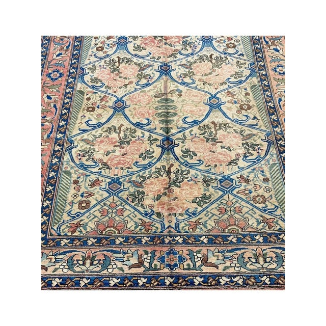 1960s Old Persian Bakhtiari Area Rug 5x7 For Sale - Image 10 of 10