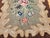 Vintage Hand-Hooked Rug, Banded Floral Pattern, Wool & Cotton, American Folk Art, 2x3 For Sale - Image 14 of 15