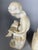 Alabaster Two 19th Century Marble Sculptures: The Child Scribe and The Reader, After Lemire For Sale - Image 8 of 11
