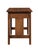 Brown Mission / Arts and Crafts Solid Oak Writing Desk - Walnut For Sale - Image 8 of 14