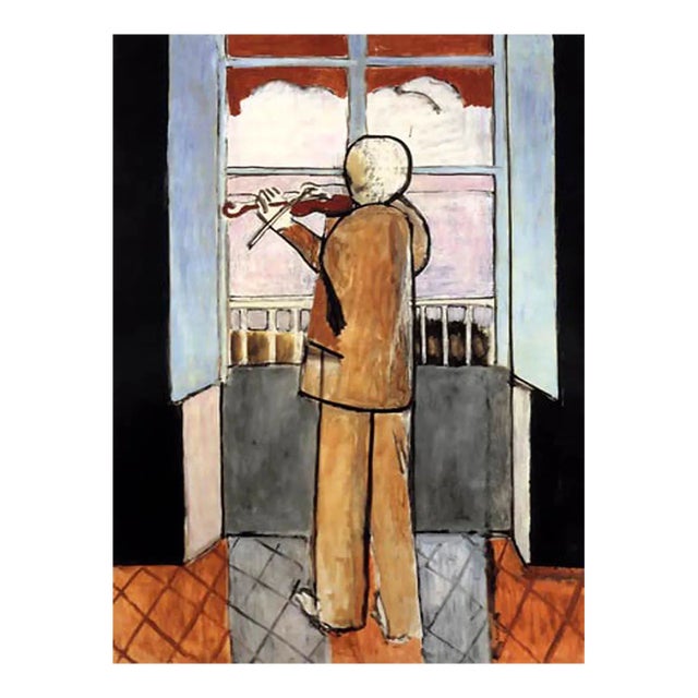 Matisse Violonist at the Window Numbered Giclee For Sale