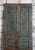 Antique Dusty Blue Carved Door – Rustic Farmhouse Barn Door or Hinged Statement Panel80x28 For Sale - Image 4 of 5