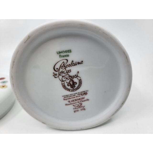 Ceramic Pot from the Porcelaine Du Lys Royal Manufacture, France For Sale - Image 7 of 13