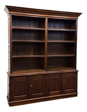 English Semi Open Bookcase