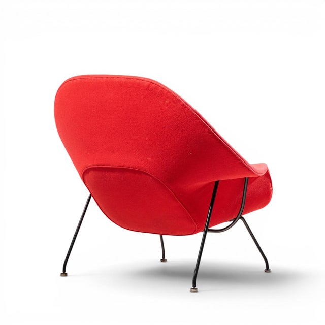 Metal Eero Saarinen for Knoll Mid Century Womb Chair For Sale - Image 7 of 9