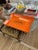 Orange Lacquered Hermes Inspired Bar Tray For Sale - Image 15 of 17
