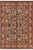 Shabby Chic Floral 1990's Pak-Persian Black/Gold Wool Rug - 5'11'' X 8'11'' For Sale - Image 9 of 9