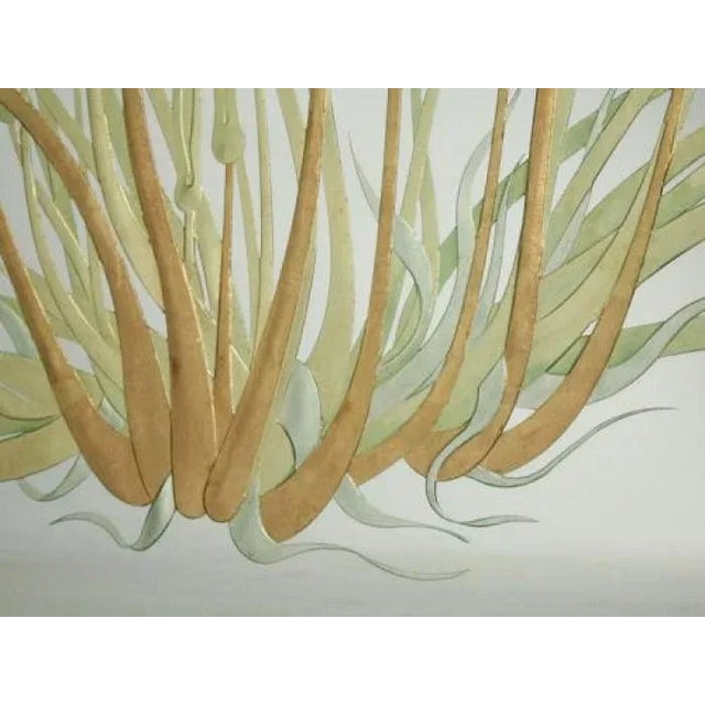 Large (22 x 91") Antique Eglomise Mirror For Sale - Image 4 of 7