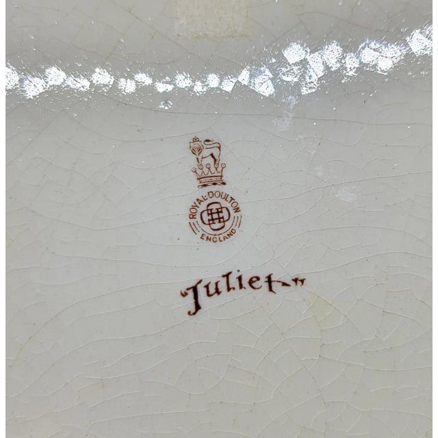 Early 21st Century Vintage Royal Doulton Decorative Plate Juliet From the Shakespeare Series For Sale - Image 5 of 7
