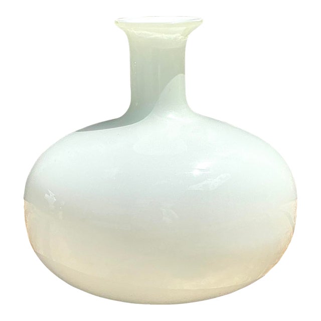 Vintage Glass Long Neck Bottle For Sale