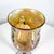 Aaron Slater Studio Design Art Glass Sculptural Stem Wine Goblet For Sale - Image 4 of 9