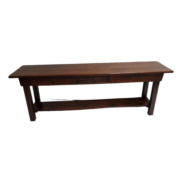 Vintage Oak Side Table, 1920s For Sale