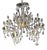 Large Crystal Hand.Cut Maria Chandelier, 1940s / 50s For Sale