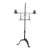 18th C. English Hand Forged Iron Candleholder For Sale