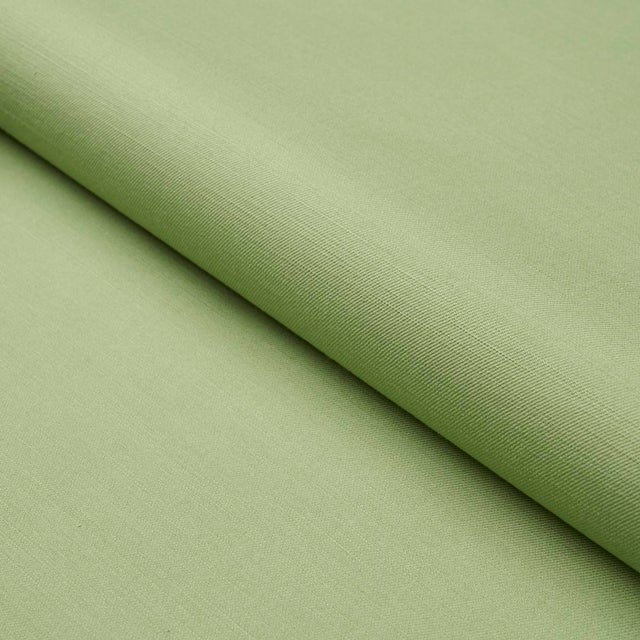 SAMPLE - Schumacher X Mark D. Sikes Judy Texture Fabric In Celadon For Sale