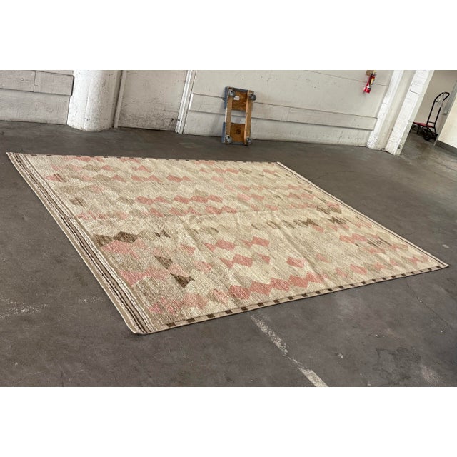 Design Plus Gallery presents a 9ft 3in X 12ft Fesa Area Rug from Modern Rugs, Los Angeles. This premium hand-knotted wool...
