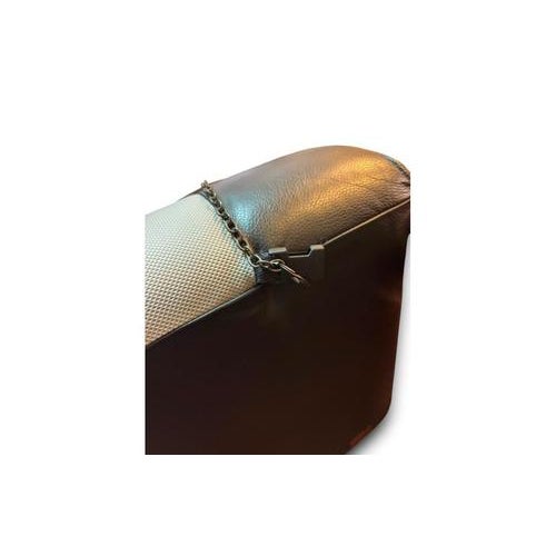 Vintage Coralba Sofa Bed in Black Leather and Light Fabric, 1970s For Sale - Image 6 of 9