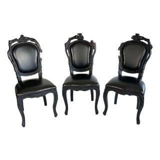2000s Moooi Smoke Dining Chairs by Maarten Baas - Set of 3 For Sale