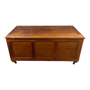 Large Vintage Wood Trunk or Chest