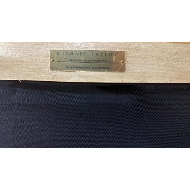 Set of 6 Michael Taylor Klismos Style Dining Chairs – Cream Lacquer Finish For Sale - Image 9 of 12