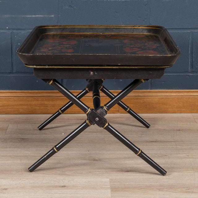 Foldable Occasional Table, England, 1950 For Sale - Image 9 of 18