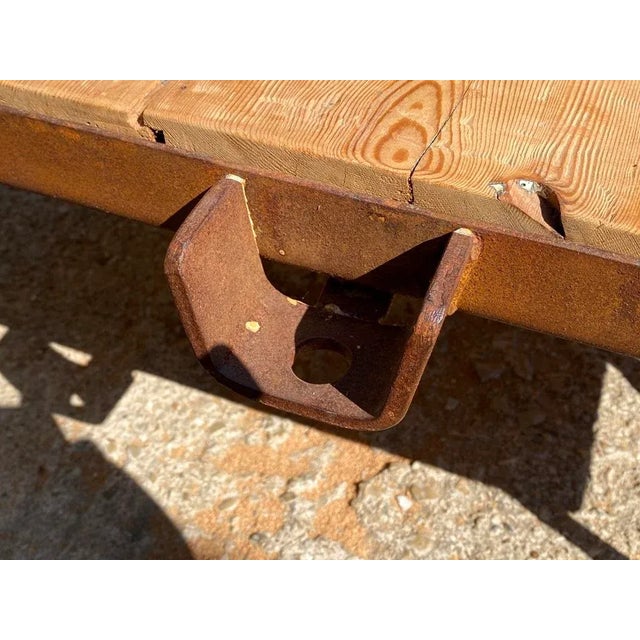 Industrial Vintage Industrial Coffee Table, 1950 For Sale - Image 3 of 12