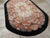 Galerie Shabab Collection Mid-20th Century Chinese Art Deco Round Oval Accent Rug For Sale In New York - Image 6 of 8