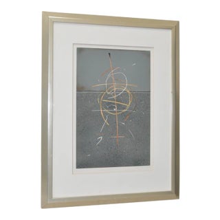 Theodora Varnay Jones "On the Surface #87" Signed Print c.1990s For Sale