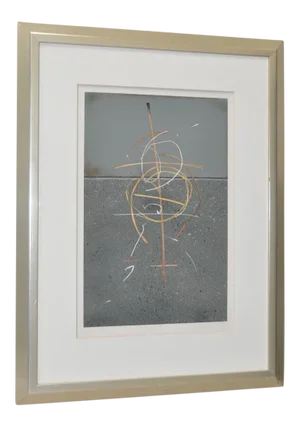 Theodora Varnay Jones "On the Surface #87" Signed Print c.1990s