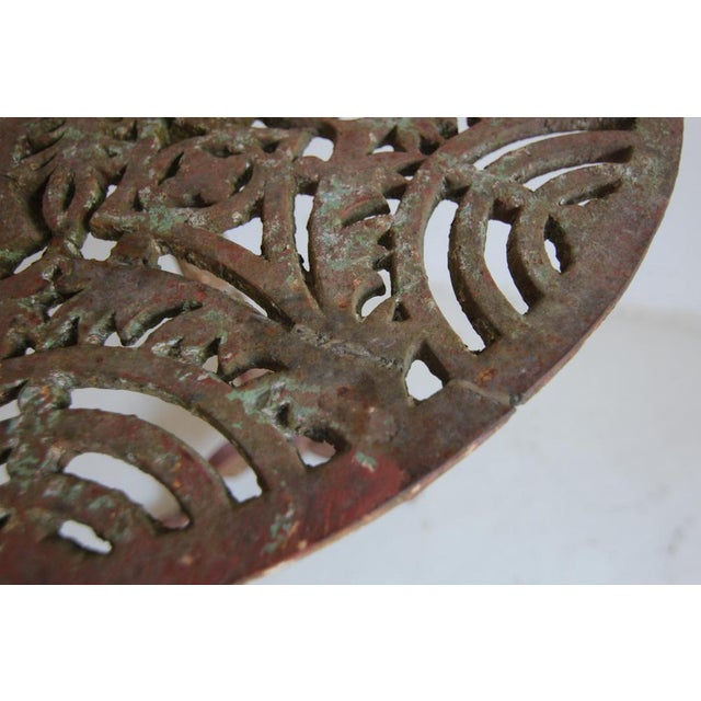 Round Cast Iron Table, 1890s For Sale - Image 12 of 18