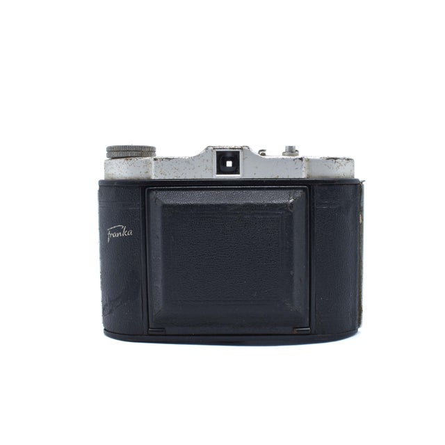 Metal Mid 20th Century Franka Solida Jr. 120mm Folding Medium Format Camera - Germany For Sale - Image 7 of 11