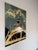 Mid-Century Modern 1980 Florilore Mid-Century Modern “Tinker Toy” Boat Painting on Board, Framed For Sale - Image 3 of 12