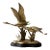Vintage Figural Brass Birds Sculpture For Sale