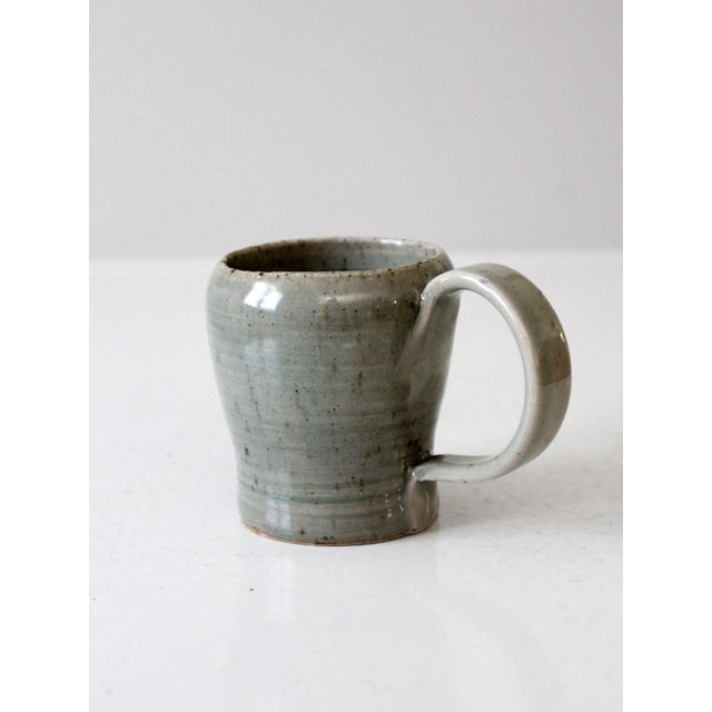 Vintage Studio Pottery Mug For Sale - Image 4 of 8
