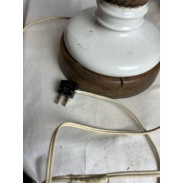 Late 19th Century French Victorian Cane Wrapped Seltzer Bottle Lamp For Sale - Image 11 of 13