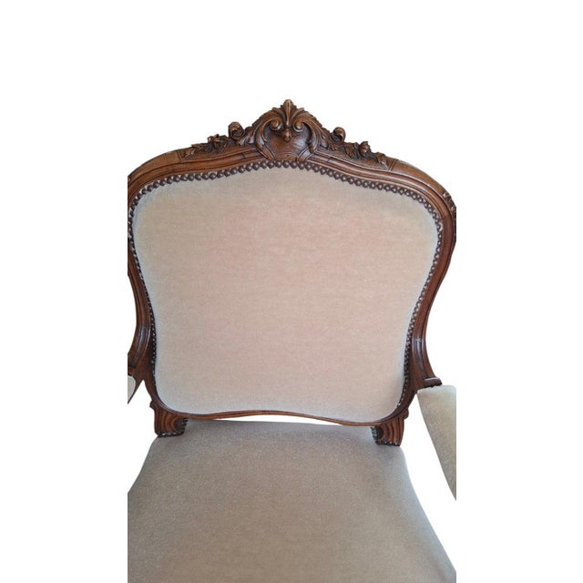 Louis XV Armchairs, Set of 2 For Sale - Image 10 of 11