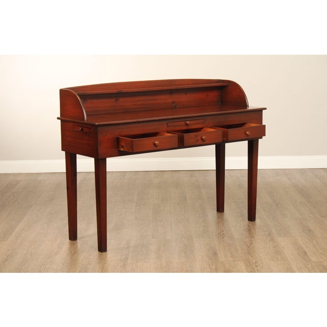 Farmhouse Custom Crafted Farmhouse Pine Server Or Sideboard For Sale - Image 3 of 12