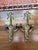 Pair of Vintage Andrea By Sadek Gilded Candle Sconces