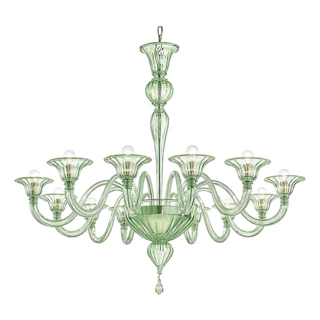 Modern Rigadin Murano Glass Chandelier by Simoeng For Sale
