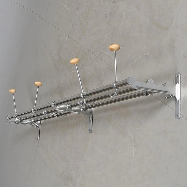 Bauhaus Swedish Bauhaus Coat Hanger Rack, 1930s For Sale - Image 3 of 5