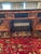 Chinoiserie Antique 19th Century Chinese Rattan Desk With Black Lacquer and Bamboo For Sale - Image 3 of 13