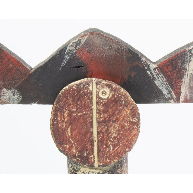 “Princess and Earrings” Studio Pottery Sculpture by John Maltby For Sale In Indianapolis - Image 6 of 9