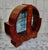 Art Deco Walnut Circular Display Cabinet Vitrine, 1920 For Sale - Image 4 of 13